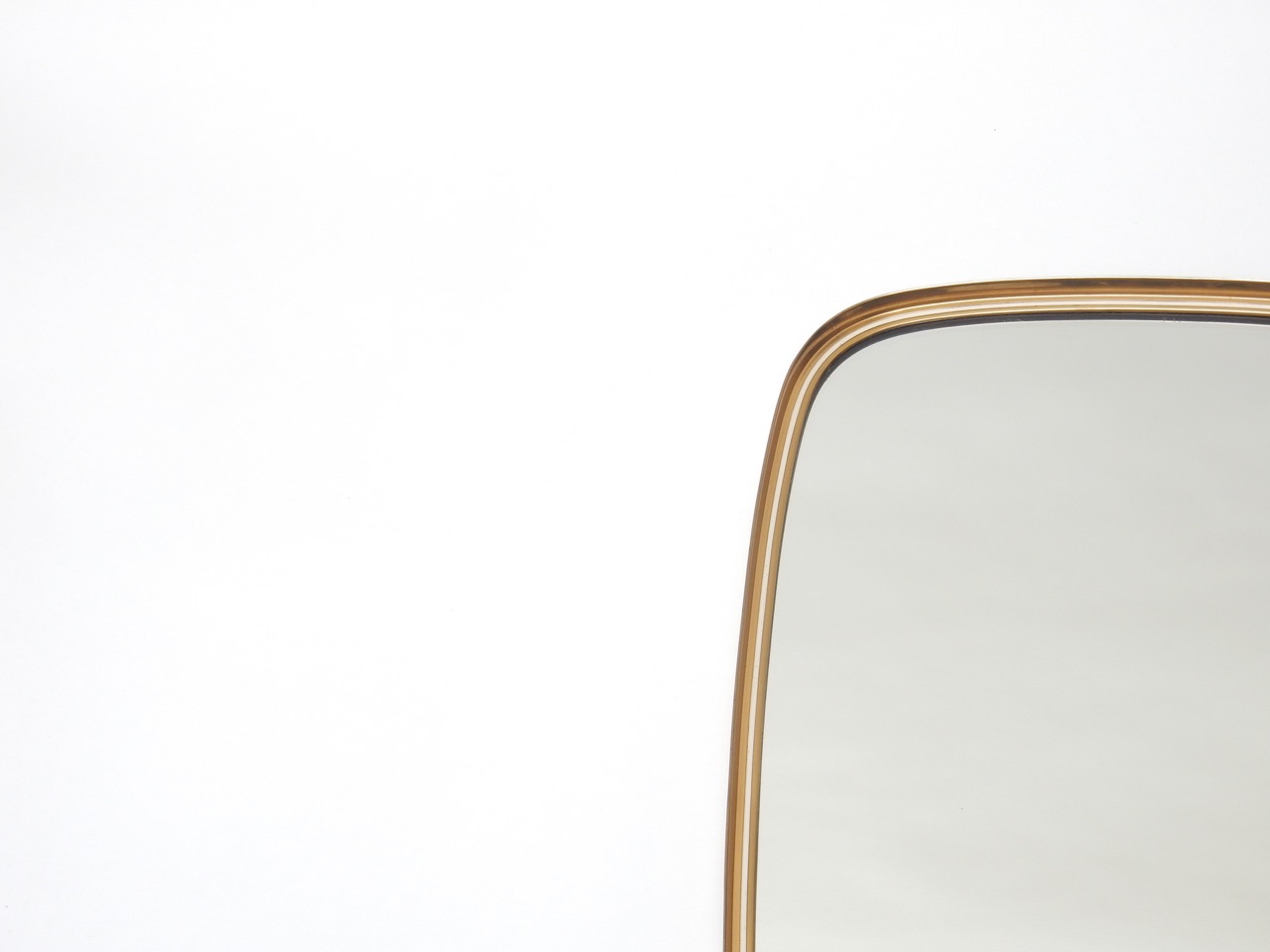 Sold - Gold Frame Mirror